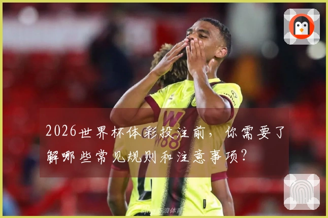 2026世界杯体彩投注前，你需要了解哪些常见规则和注意事项？